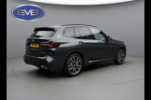 BMW X3 XDrive30e High Executive M- Sport, panoramadak, 360 camera, elect bedienbare stoelen, lazer, fabriek garantie tot 2028,