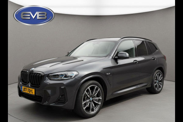 BMW X3 XDrive30e High Executive M- Sport, panoramadak, 360 camera, elect bedienbare stoelen, lazer, fabriek garantie tot 2028,