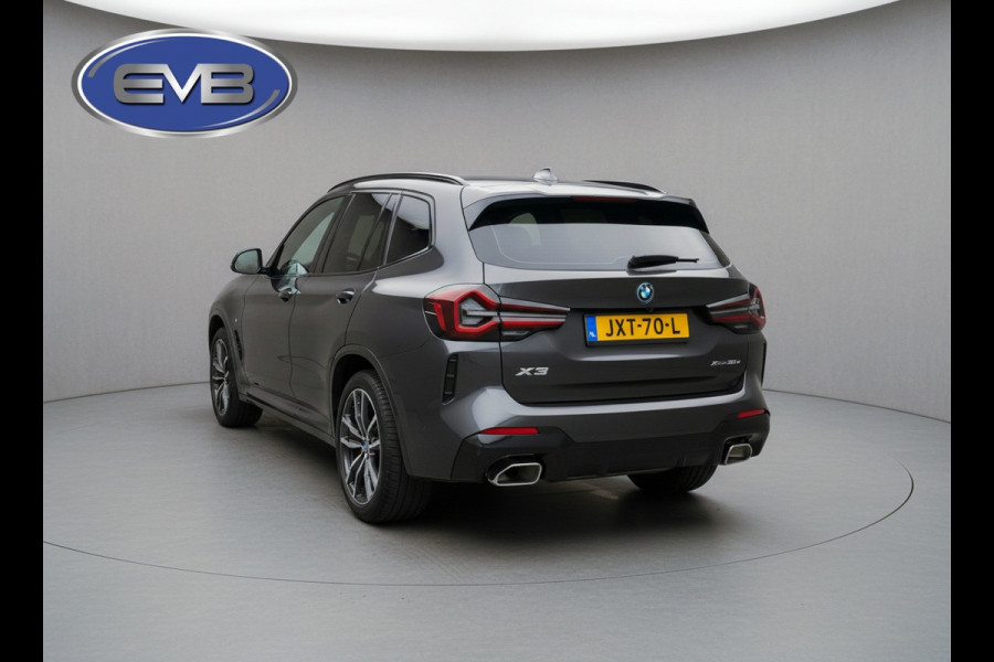 BMW X3 XDrive30e High Executive M- Sport, panoramadak, 360 camera, elect bedienbare stoelen, lazer, fabriek garantie tot 2028,