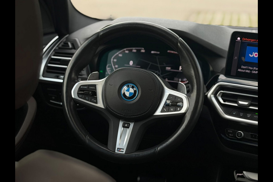 BMW X3 XDrive30e High Executive M- Sport, panoramadak, 360 camera, elect bedienbare stoelen, lazer, fabriek garantie tot 2028,