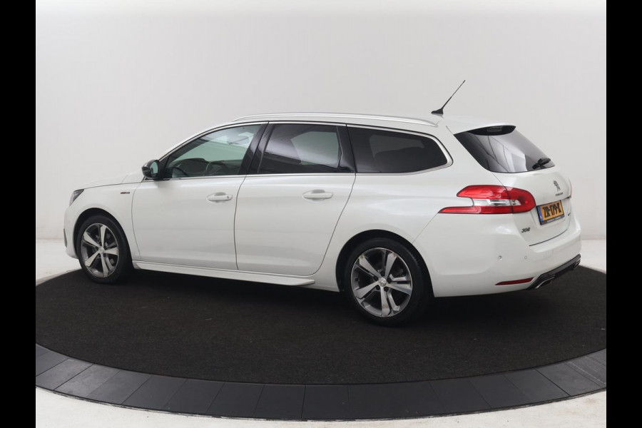 Peugeot 308 SW 1.2 PureTech GT-line | Half leder | Cruise control | Carplay | Navigatie | Camera | Park assist | Climate control | 17" velgen