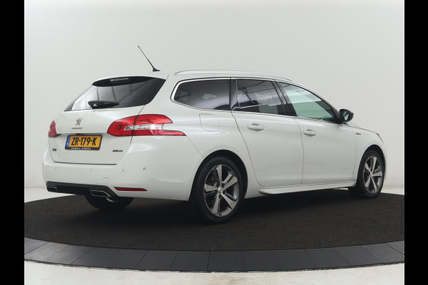 Peugeot 308 SW 1.2 PureTech GT-line | Half leder | Cruise control | Carplay | Navigatie | Camera | Park assist | Climate control | 17" velgen