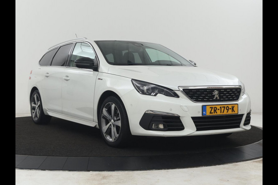 Peugeot 308 SW 1.2 PureTech GT-line | Half leder | Cruise control | Carplay | Navigatie | Camera | Park assist | Climate control | 17" velgen