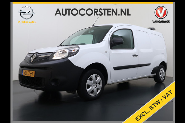 Renault Kangoo Z.E. Automaat Maxi SOH 96% Incl. Accu Airco Cruise Control Pdc Betonplex Vloer Lat om Lat Schuifdeur Dealeronderhouden 1e Eigenaar Origineel Nederlandse Auto