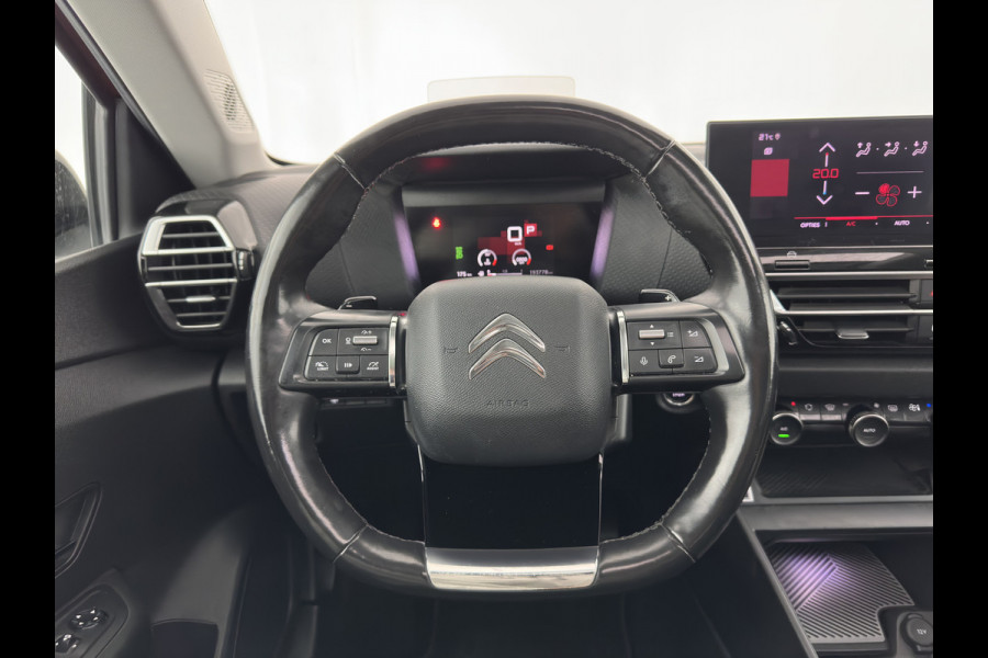 Citroën C4 1.2 Puretech Shine (INCL-BTW) *PANO | HEAD-UP | LEATHER | FULL-LED | ADAPTIVE-CRUISE |  DIGI-COCKPIT | BLINDSPOT | SHIFT-PADDLES | HEATED-COMFORTSEATS | ECC | LANE-ASSIST | KEYLESS | PDC | CRUISE | DAB  | 18''A