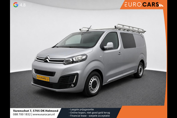 Citroën Jumpy 2.0 BlueHDI 120 XL Driver DC Imperiaal Trekhaak Navigatie Apple CarPlay Android Auto Camera Parkeerhulp Cruise Control Verwarmbare bestuurdersstoel Climate Control