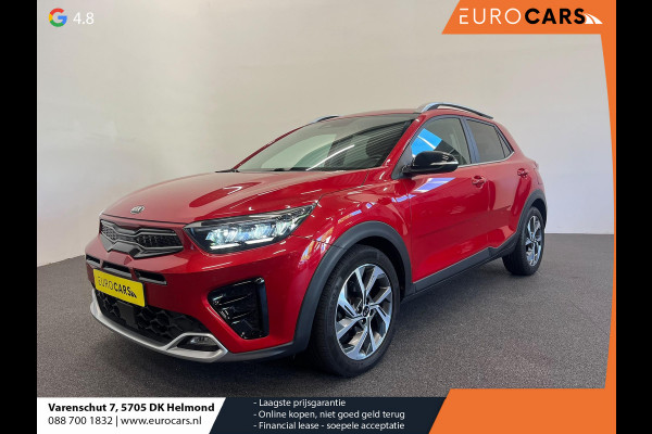 Kia Stonic 1.0 74kW GT Line Automaat Navigatie Apple Carplay Android Auto Camera Parkeersensoren achter Adaptive Cruise Control Stoel- en stuurverwarming Full Led Half leder Climate Control Lichtmetalen velgen