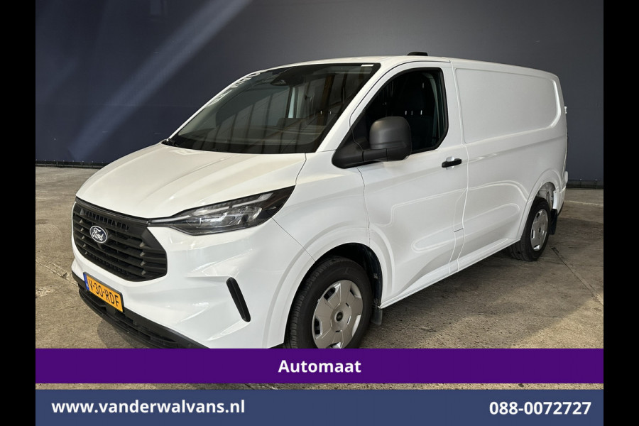 Ford Transit Custom 2.0 TDCI 136pk Automaat L1H1 Euro6 Airco | Camera | Apple Carplay | Cruisecontrol | LED | 2740kg trekhaak Android Auto, Parkeersensoren, Verwarmde voorruit, Bijrijdersbank