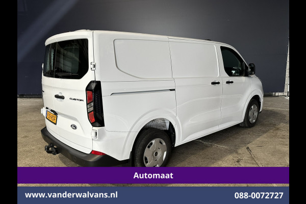 Ford Transit Custom 2.0 TDCI 136pk Automaat L1H1 Euro6 Airco | Camera | Apple Carplay | Cruisecontrol | LED | 2740kg trekhaak Android Auto, Parkeersensoren, Verwarmde voorruit, Bijrijdersbank