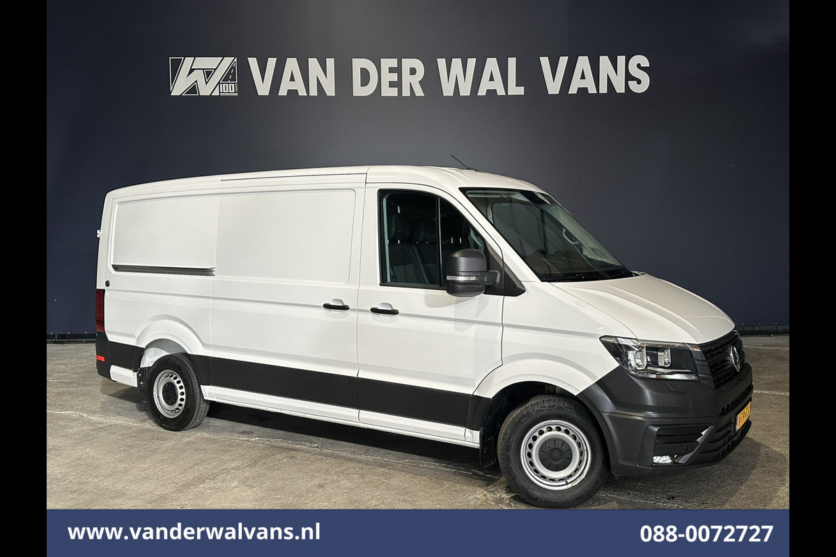 Volkswagen Crafter 2.0 TDI L3H2 L2H1 Euro6 Airco | Camera | Navigatie | Apple Carplay | Stoelverwarming Android Auto, 2500kg Trekhaak, Verwarmde voorruit, Parkeersensoren, Bijrijdersbank