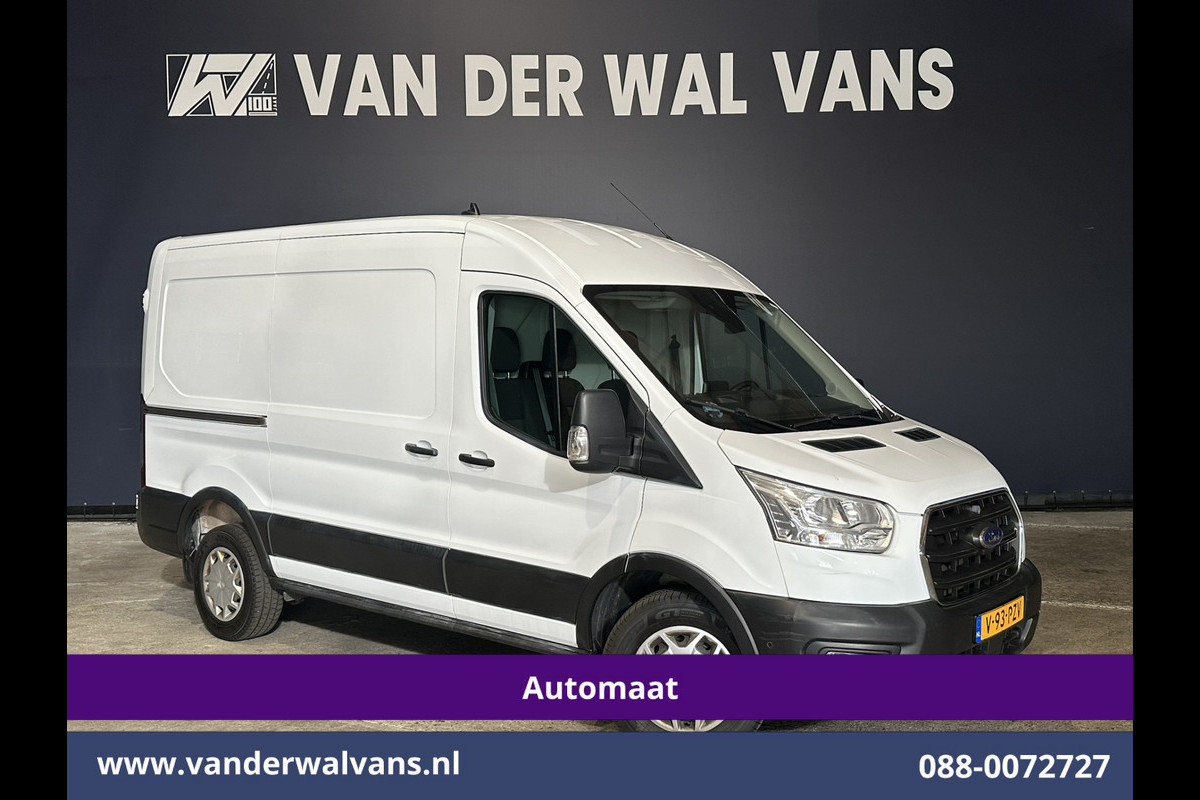 Ford Transit 2.0 TDCI 131pk Automaat L2H2 Euro6 Airco | Camera | Navigatie | Android Auto | LED | Cruisecontrol Verwarmde voorruit, Parkeersensoren, Bijrijdersbank