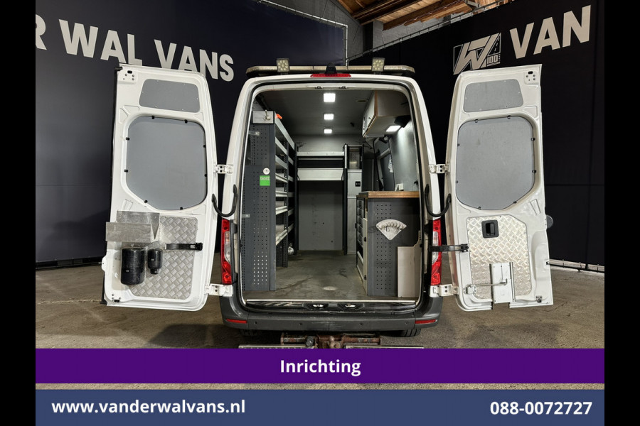 Mercedes-Benz Sprinter 316 CDI 164pk 3500kg Trekhaak L2H2 Inrichting Euro6 Airco | Omvormer | Camera | Apple Carplay Android Auto, Cruisecontrol, Parkeersensoren