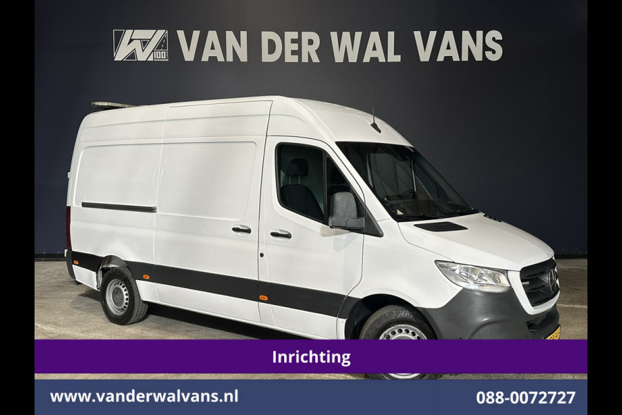 Mercedes-Benz Sprinter 316 CDI 164pk 3500kg Trekhaak L2H2 Inrichting Euro6 Airco | Omvormer | Camera | Apple Carplay Android Auto, Cruisecontrol, Parkeersensoren