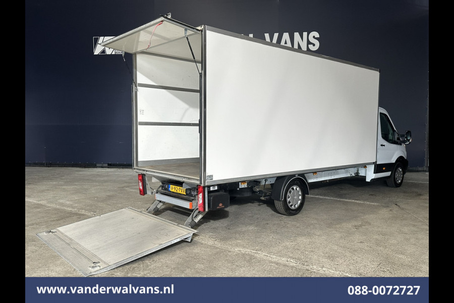 Ford Transit 2.0 TDCI 161pk Bakwagen XL Lengte 523cm!! 22m3 KUUB Laadklep Euro6 Airco | Cruisecontrol | Verwarmde Voorruit Bijrijdersbank, 910kg laadvermogen
