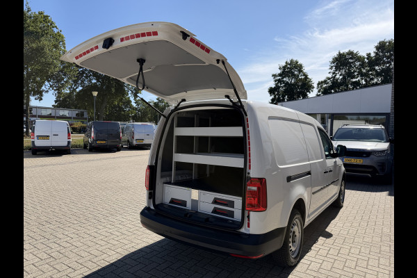 Volkswagen Caddy 2.0 TDI L2H1 BMT Maxi / vaste prijs rijklaar € 14.950 ex btw / lease vanaf € 252 / euro 6 / bpm vrij / Flexmo ingerichte laadruimte / pdc achter / airco / cruise