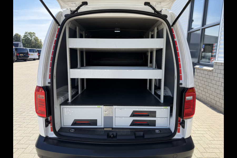Volkswagen Caddy 2.0 TDI L2H1 BMT Maxi / vaste prijs rijklaar € 14.950 ex btw / lease vanaf € 252 / euro 6 / bpm vrij / Flexmo ingerichte laadruimte / pdc achter / airco / cruise