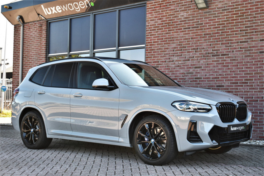 BMW X3 xDrive30e M-Sport Pano Trekh HUD E-zetels 360-cam Gesture