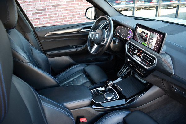 BMW X3 xDrive30e M-Sport Pano Trekh HUD E-zetels 360-cam Gesture