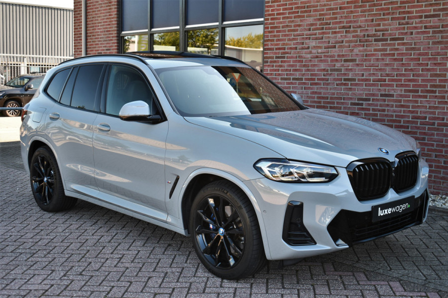 BMW X3 xDrive30e M-Sport Pano Trekh HUD E-zetels 360-cam Gesture