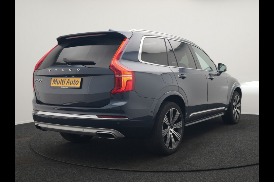 Volvo XC90 T8 Recharge AWD Inscription 7 Persoons PHEV 395pk Dealer O.H | Panodak | Head Up | Adaptive Cruise | Nappa  Lederen Sportstoelen Memory & Verwarmd | Harman / Kardon | 360 Camera | Blis | Apple Carplay | Keyless | Navigatie | Virtual | 21" L.M | DAB | Plug In Hybrid |