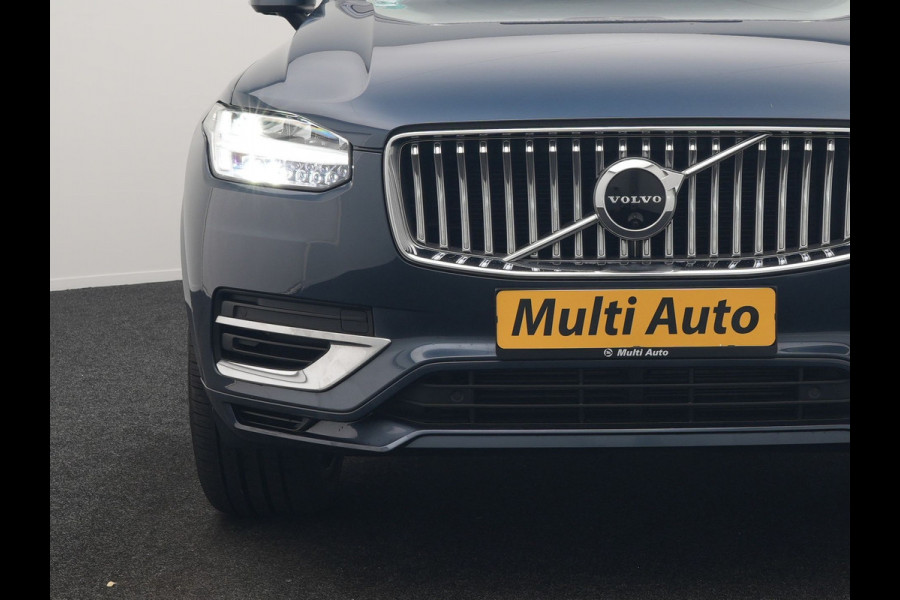 Volvo XC90 T8 Recharge AWD Inscription 7 Persoons PHEV 395pk Dealer O.H | Panodak | Head Up | Adaptive Cruise | Nappa  Lederen Sportstoelen Memory & Verwarmd | Harman / Kardon | 360 Camera | Blis | Apple Carplay | Keyless | Navigatie | Virtual | 21" L.M | DAB | Plug In Hybrid |