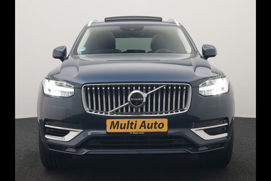 Volvo XC90 T8 Recharge AWD Inscription 7 Persoons PHEV 395pk Dealer O.H | Panodak | Head Up | Adaptive Cruise | Nappa  Lederen Sportstoelen Memory & Verwarmd | Harman / Kardon | 360 Camera | Blis | Apple Carplay | Keyless | Navigatie | Virtual | 21" L.M | DAB | Plug In Hybrid |