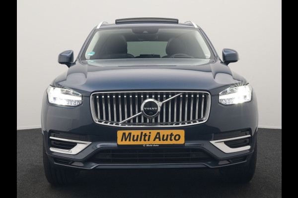 Volvo XC90 T8 Recharge AWD Inscription 7 Persoons PHEV 395pk Dealer O.H | Panodak | Head Up | Adaptive Cruise | Nappa  Lederen Sportstoelen Memory & Verwarmd | Harman / Kardon | 360 Camera | Blis | Apple Carplay | Keyless | Navigatie | Virtual | 21" L.M | DAB | Plug In Hybrid |