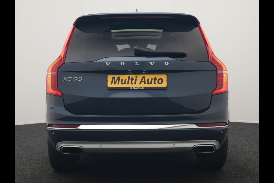 Volvo XC90 T8 Recharge AWD Inscription 7 Persoons PHEV 395pk Dealer O.H | Panodak | Head Up | Adaptive Cruise | Nappa  Lederen Sportstoelen Memory & Verwarmd | Harman / Kardon | 360 Camera | Blis | Apple Carplay | Keyless | Navigatie | Virtual | 21" L.M | DAB | Plug In Hybrid |
