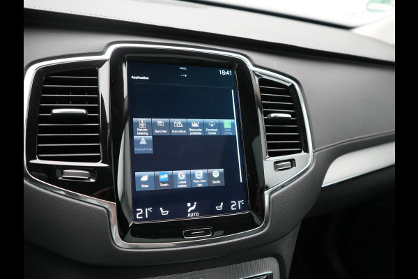 Volvo XC90 T8 Recharge AWD Inscription 7 Persoons PHEV 395pk Dealer O.H | Panodak | Head Up | Adaptive Cruise | Nappa  Lederen Sportstoelen Memory & Verwarmd | Harman / Kardon | 360 Camera | Blis | Apple Carplay | Keyless | Navigatie | Virtual | 21" L.M | DAB | Plug In Hybrid |