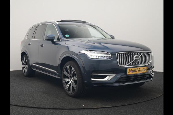 Volvo XC90 T8 Recharge AWD Inscription 7 Persoons PHEV 395pk Dealer O.H | Panodak | Head Up | Adaptive Cruise | Nappa  Lederen Sportstoelen Memory & Verwarmd | Harman / Kardon | 360 Camera | Blis | Apple Carplay | Keyless | Navigatie | Virtual | 21" L.M | DAB | Plug In Hybrid |