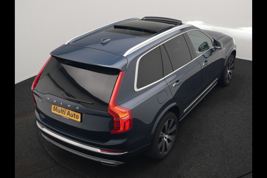Volvo XC90 T8 Recharge AWD Inscription 7 Persoons PHEV 395pk Dealer O.H | Panodak | Head Up | Adaptive Cruise | Nappa  Lederen Sportstoelen Memory & Verwarmd | Harman / Kardon | 360 Camera | Blis | Apple Carplay | Keyless | Navigatie | Virtual | 21" L.M | DAB | Plug In Hybrid |