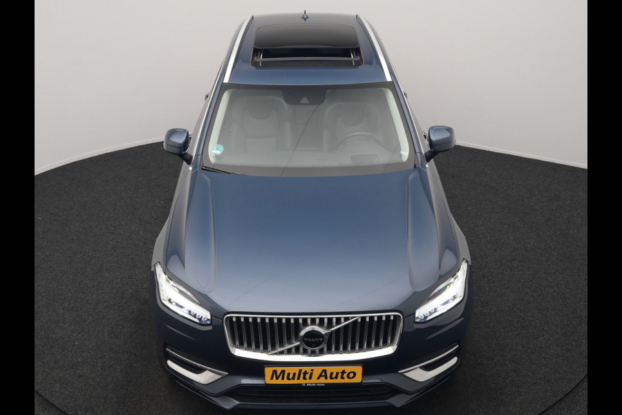 Volvo XC90 T8 Recharge AWD Inscription 7 Persoons PHEV 395pk Dealer O.H | Panodak | Head Up | Adaptive Cruise | Nappa  Lederen Sportstoelen Memory & Verwarmd | Harman / Kardon | 360 Camera | Blis | Apple Carplay | Keyless | Navigatie | Virtual | 21" L.M | DAB | Plug In Hybrid |