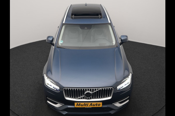 Volvo XC90 T8 Recharge AWD Inscription 7 Persoons PHEV 395pk Dealer O.H | Panodak | Head Up | Adaptive Cruise | Nappa  Lederen Sportstoelen Memory & Verwarmd | Harman / Kardon | 360 Camera | Blis | Apple Carplay | Keyless | Navigatie | Virtual | 21" L.M | DAB | Plug In Hybrid |