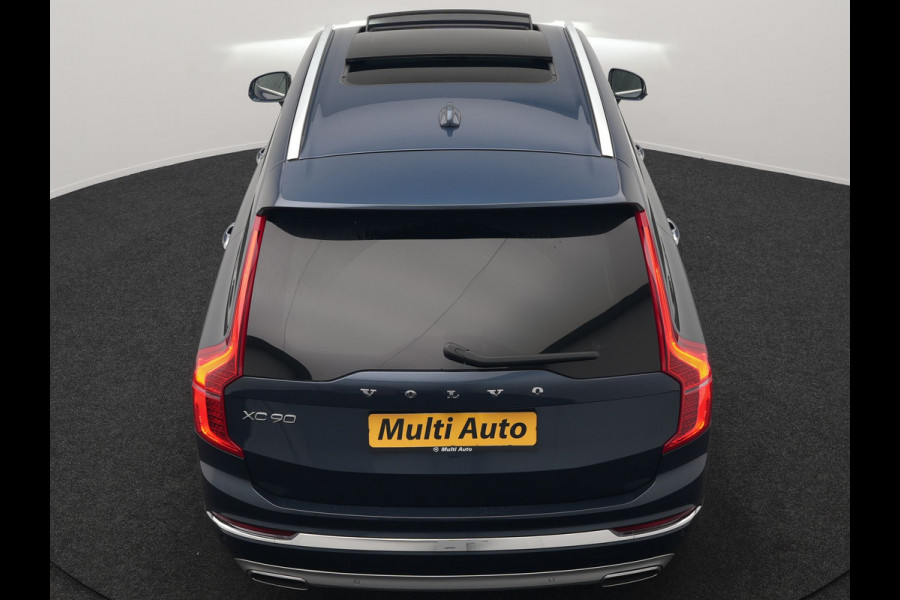 Volvo XC90 T8 Recharge AWD Inscription 7 Persoons PHEV 395pk Dealer O.H | Panodak | Head Up | Adaptive Cruise | Nappa  Lederen Sportstoelen Memory & Verwarmd | Harman / Kardon | 360 Camera | Blis | Apple Carplay | Keyless | Navigatie | Virtual | 21" L.M | DAB | Plug In Hybrid |