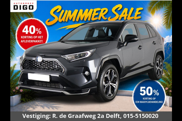 Toyota RAV4 2.5 Plug-in Hybrid AWD Bi-Tone Plus | 1500 KG trekgewicht | JBL Audio | Stoelverwarming & ventilatie | Memory Seats | Navigatie