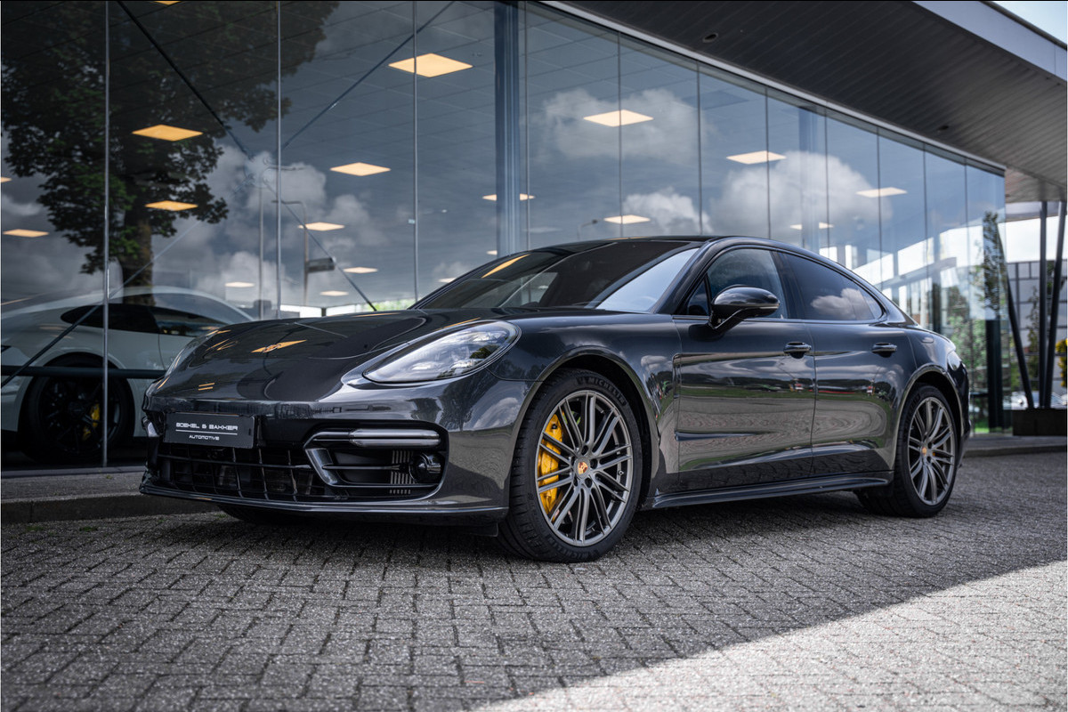 Porsche Panamera 4.0 Turbo S E-Hybrid (700pk) ** PCCB ** Burmester ** NL auto Sport Design ** Soft-close ** NP 245K