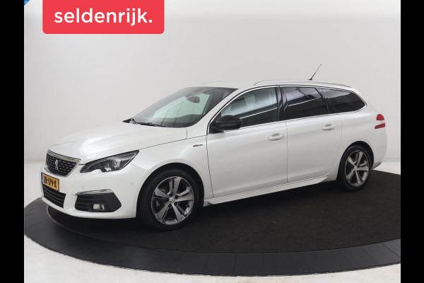 Peugeot 308 SW 1.2 PureTech GT-line | Half leder | Cruise control | Carplay | Navigatie | Camera | Park assist | Climate control | 17" velgen