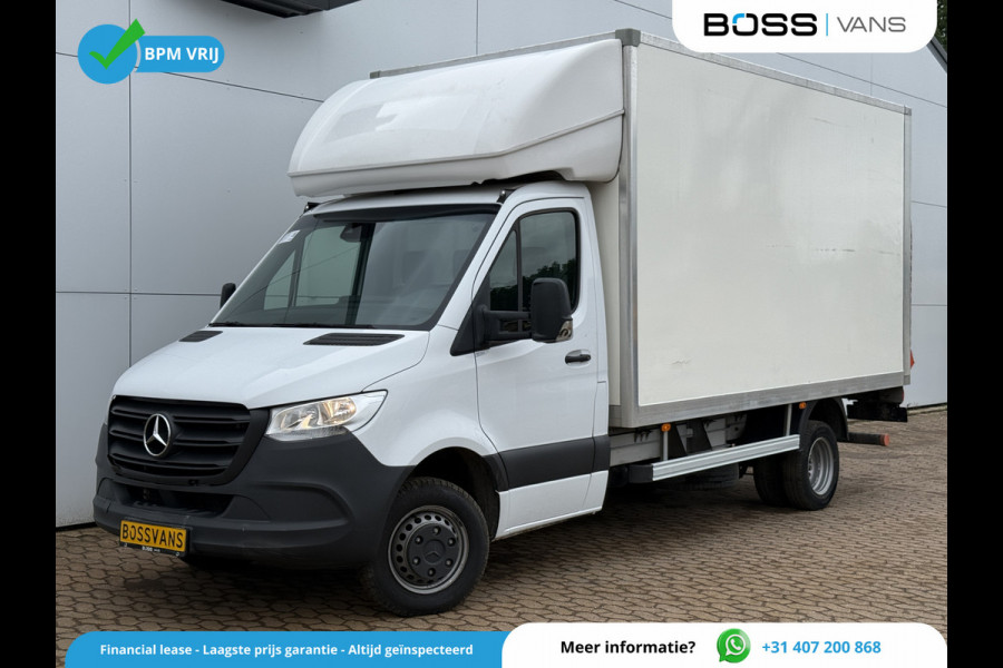Mercedes-Benz Sprinter 515 1.9 CDI 150PK Laadklep Bakwagen Dubbellucht Climate Control Cruise Control Apple Carplay Koffer Meubelbak