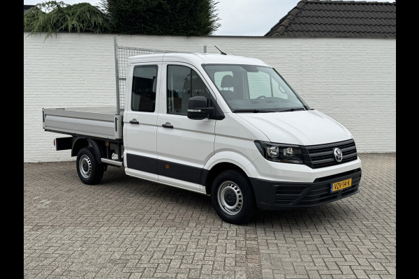Volkswagen Crafter 35 2.0 TDI L3 Pick up 7 pers. Trekhaak Garantie All season Navigatie Cruise Carplay