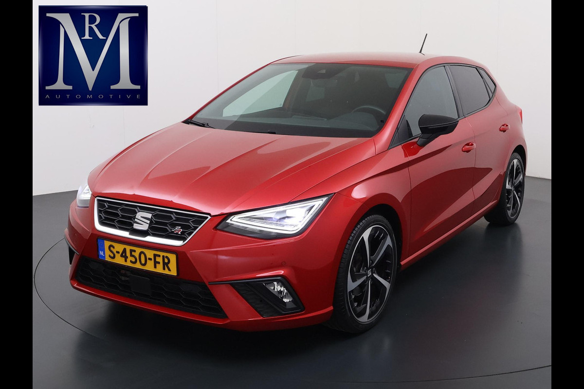Seat Ibiza 1.0 EcoTSI FR 18 INCH| PARKEERSENSOREN| RIJKLAAR GELEVERD INCL. 12 MND BOVAG GARANTIE|  ORIGINEEL NEDERLANDS GELEVERD NAP| FULL LED| CARPLAY