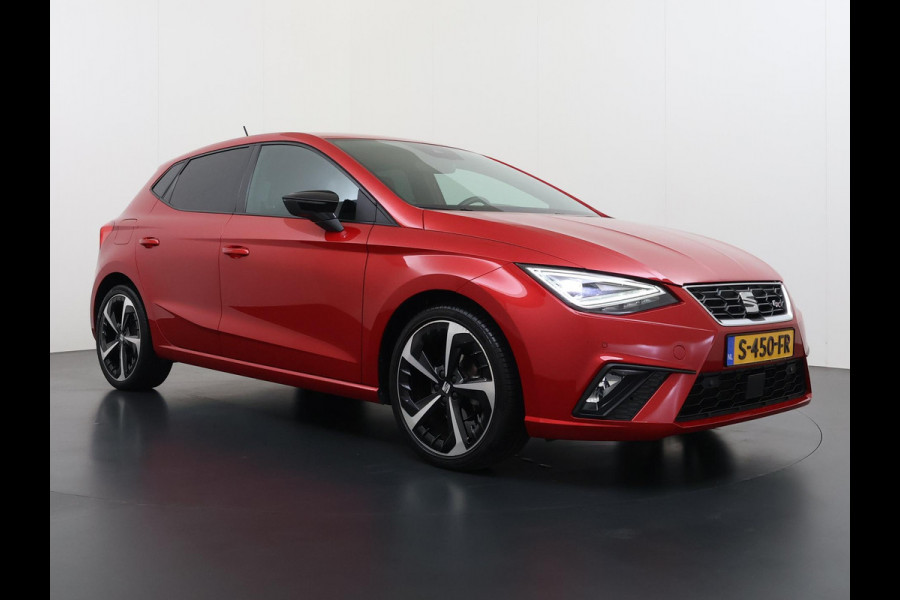 Seat Ibiza 1.0 EcoTSI FR 18 INCH| PARKEERSENSOREN| RIJKLAAR GELEVERD INCL. 12 MND BOVAG GARANTIE|  ORIGINEEL NEDERLANDS GELEVERD NAP| FULL LED| CARPLAY
