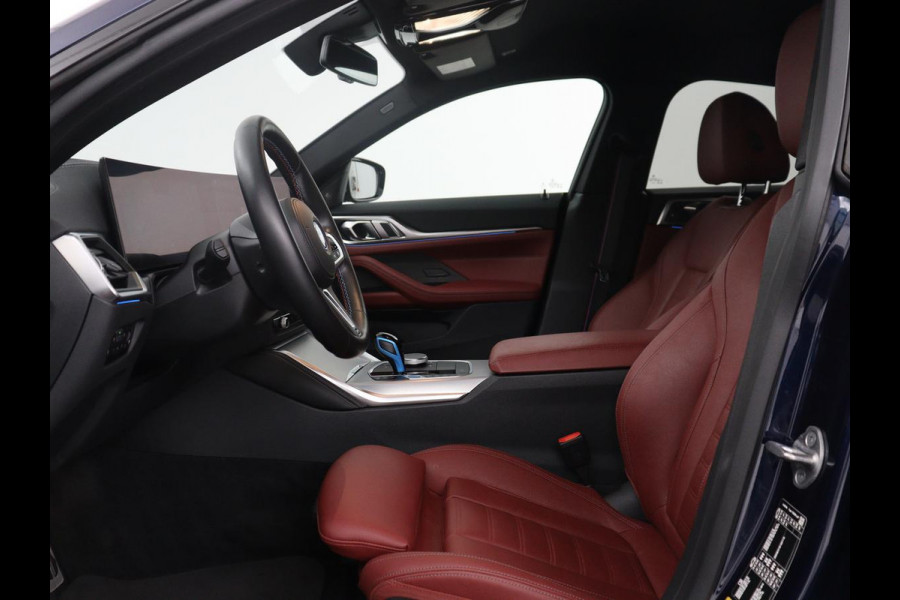 BMW i4 M50 High Executive 84 kWh | SOH 94,4% | Leder | Adaptive cruise | xDrive |  Stoelverwarming | Head-up | Harman/Kardon | Carplay | Sfeerverlichting | 360 camera | Park assist | Elektrische achterklep