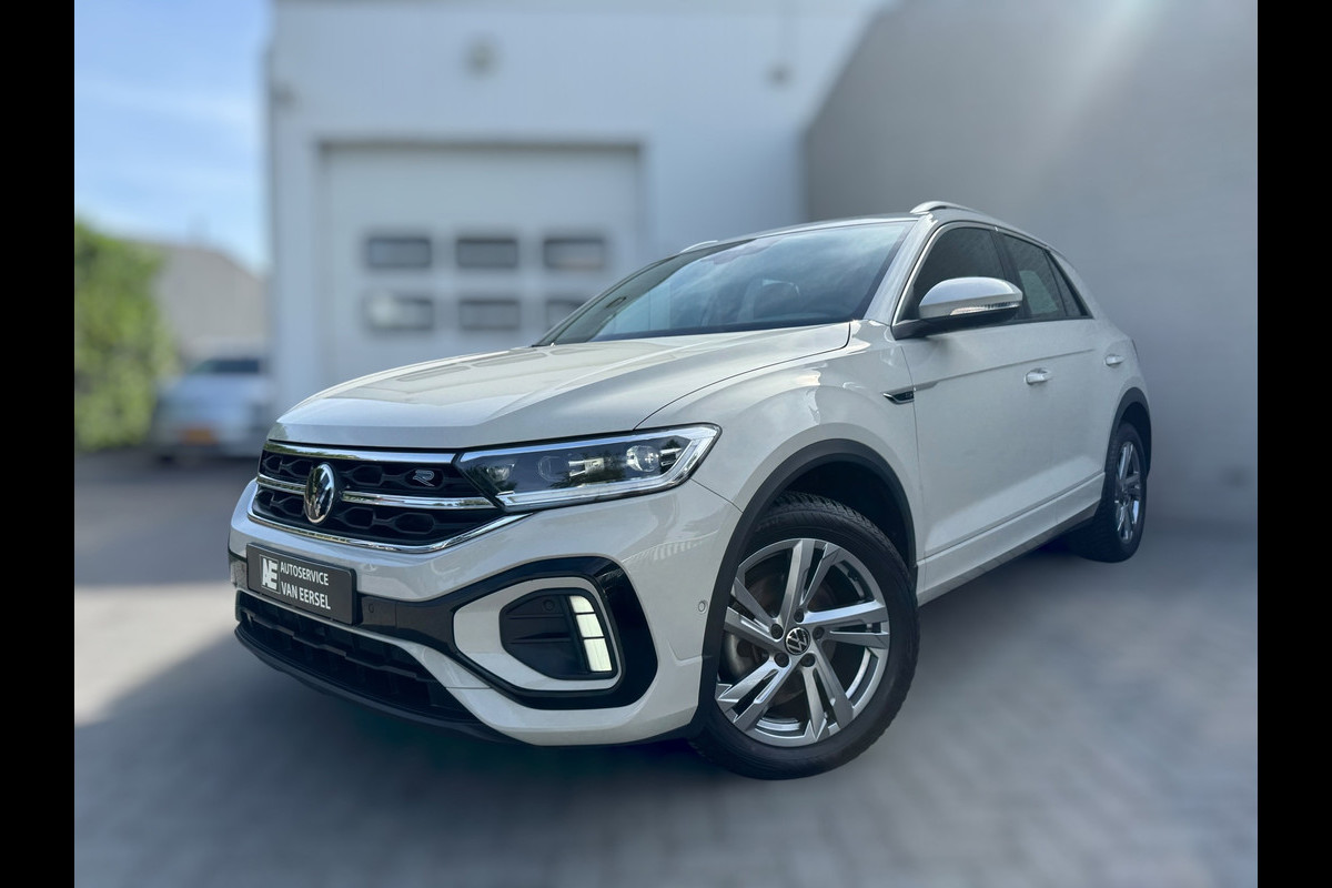 Volkswagen T-Roc 1.0 TSI R-Line Ascot Grey / IQ-light / Carplay / ACC / PDC / Stoelverwarming / Digitiale cockpit / Zwarte hemel