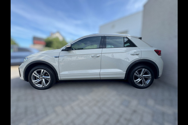 Volkswagen T-Roc 1.0 TSI R-Line Ascot Grey / IQ-light / Carplay / ACC / PDC / Stoelverwarming / Digitiale cockpit / Zwarte hemel