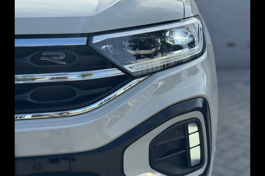 Volkswagen T-Roc 1.0 TSI R-Line Ascot Grey / IQ-light / Carplay / ACC / PDC / Stoelverwarming / Digitiale cockpit / Zwarte hemel