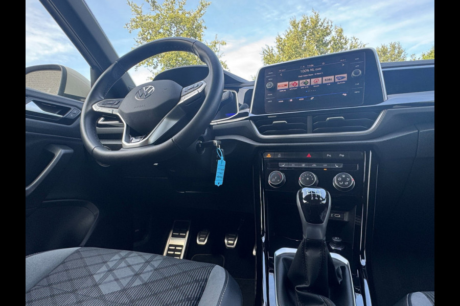 Volkswagen T-Roc 1.0 TSI R-Line Ascot Grey / IQ-light / Carplay / ACC / PDC / Stoelverwarming / Digitiale cockpit / Zwarte hemel