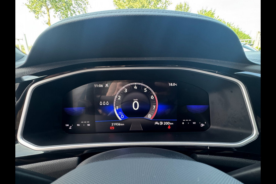 Volkswagen T-Roc 1.0 TSI R-Line Ascot Grey / IQ-light / Carplay / ACC / PDC / Stoelverwarming / Digitiale cockpit / Zwarte hemel