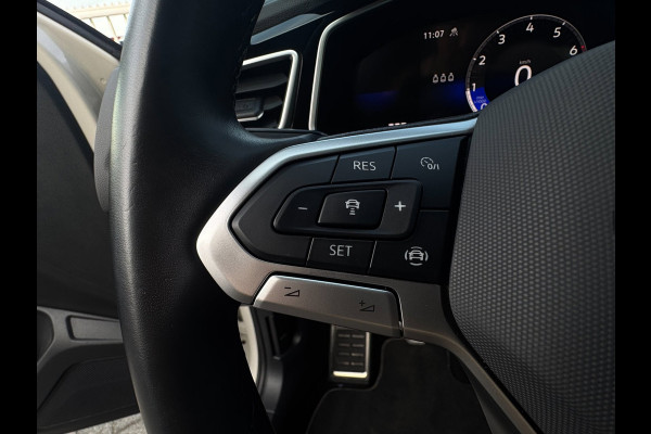 Volkswagen T-Roc 1.0 TSI R-Line Ascot Grey / IQ-light / Carplay / ACC / PDC / Stoelverwarming / Digitiale cockpit / Zwarte hemel
