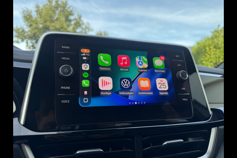 Volkswagen T-Roc 1.0 TSI R-Line Ascot Grey / IQ-light / Carplay / ACC / PDC / Stoelverwarming / Digitiale cockpit / Zwarte hemel