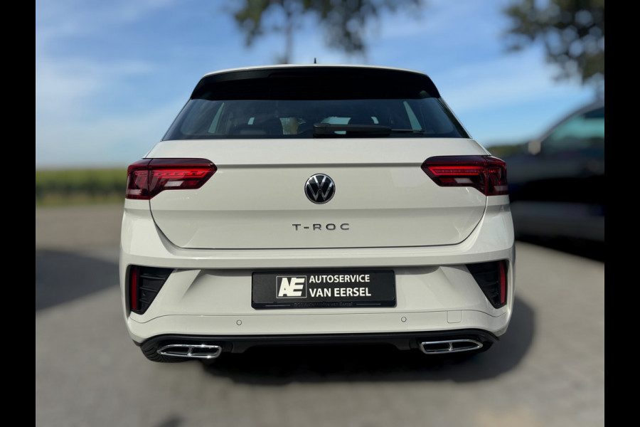 Volkswagen T-Roc 1.0 TSI R-Line Ascot Grey / IQ-light / Carplay / ACC / PDC / Stoelverwarming / Digitiale cockpit / Zwarte hemel